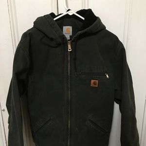 Carhartt sherpa lined jacket